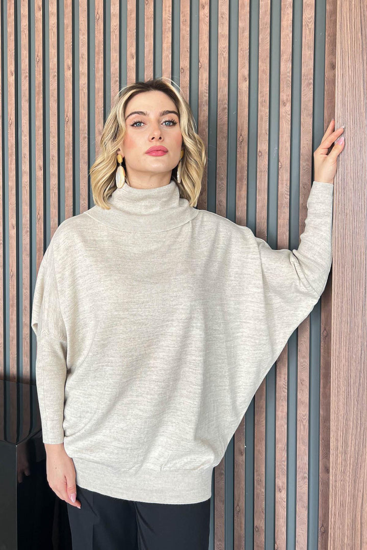 MPL Woman Fisherman Long Loose Sweater 4431 - Burton upon Trent