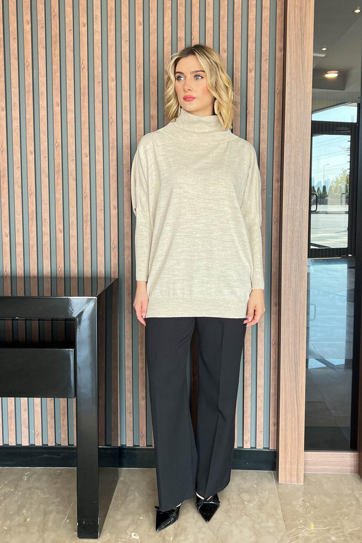 MPL Woman Fisherman Long Loose Sweater 4431 - Burton upon Trent