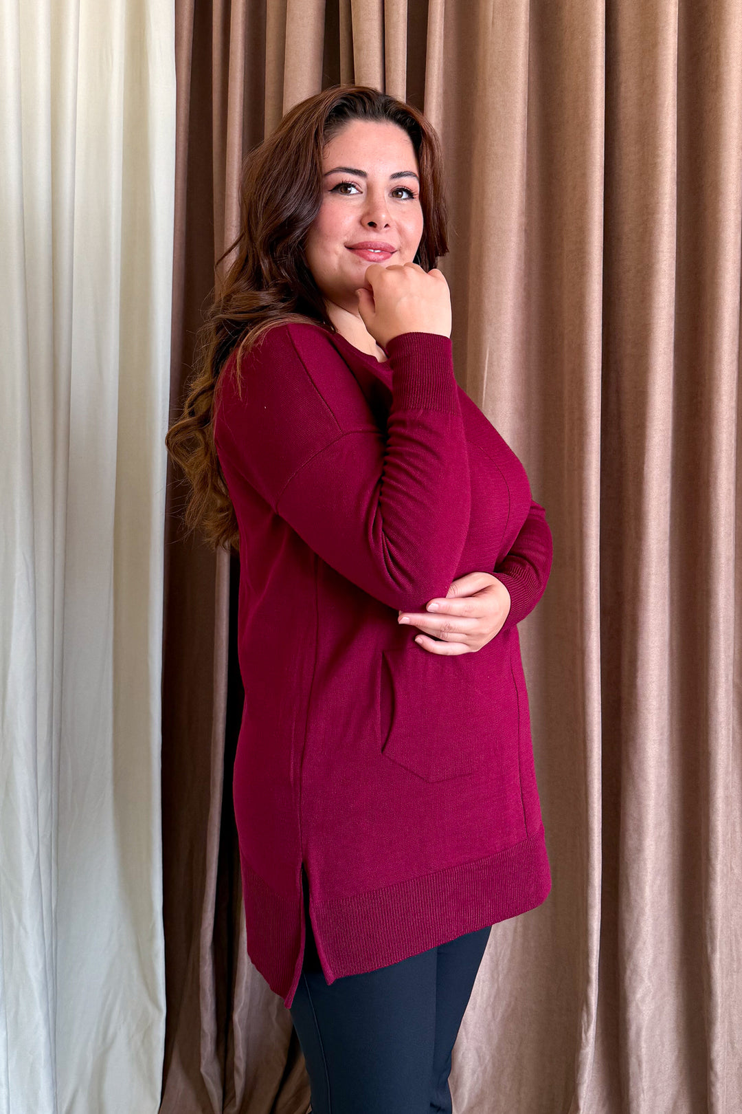 MPL Woman Casual Long Sweater 4433 - Châtenay-Malabry