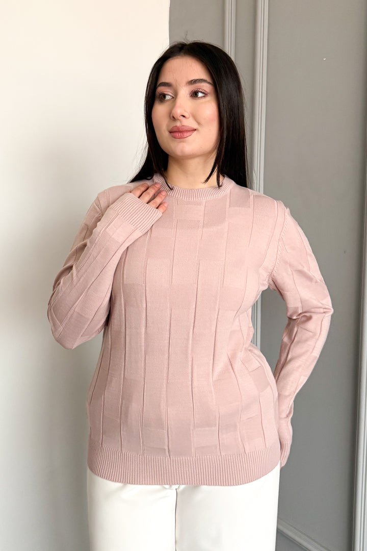 MPL Woman Square Patterned Sweater 4937 - Ciudad Madero