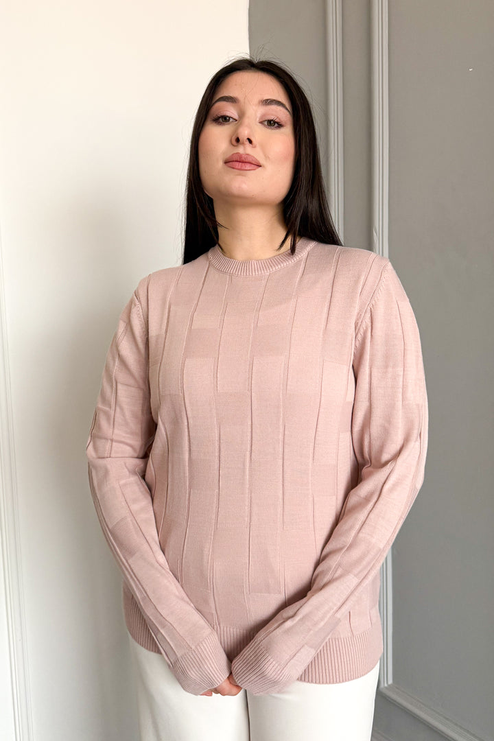 MPL Woman Square Patterned Sweater 4937 - Ciudad Madero