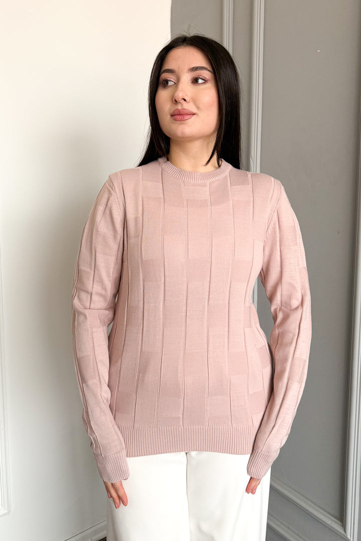 MPL Woman Square Patterned Sweater 4937 - Ciudad Madero