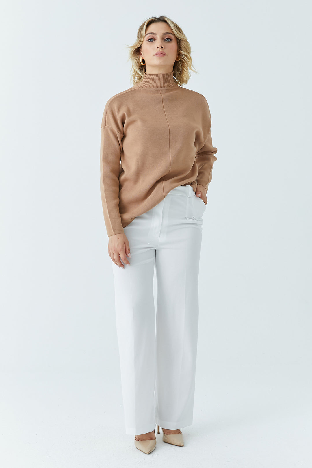 MPL Woman Half Fisherman's Sweater 4964 - Horsham