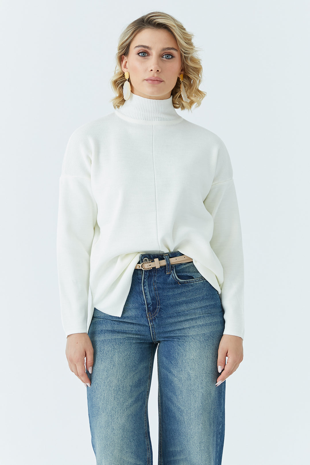 MPL Woman Half Fisherman's Sweater 4964 - Ninove