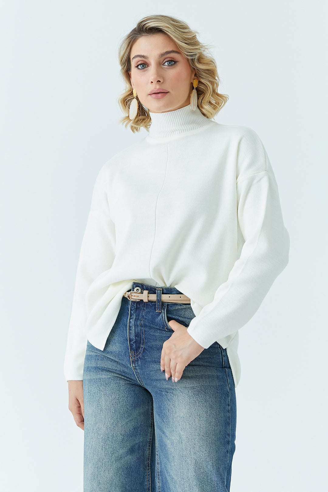 MPL Woman Half Fisherman's Sweater 4964 - Ninove
