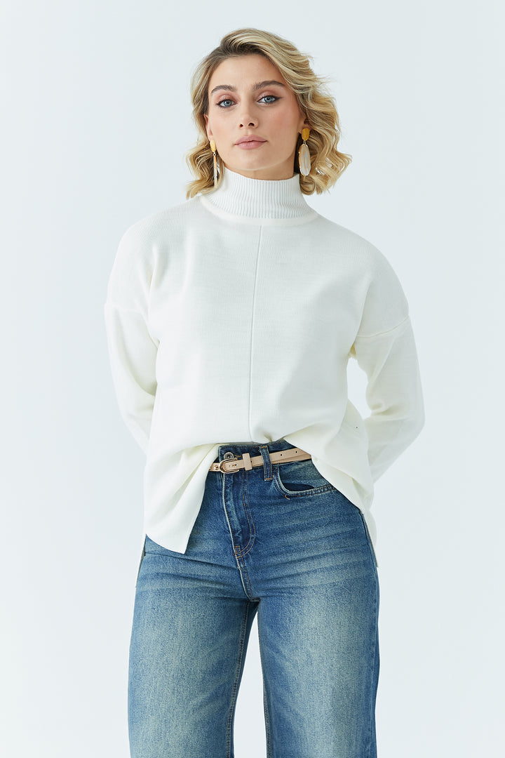 MPL Woman Half Fisherman's Sweater 4964 - Ninove