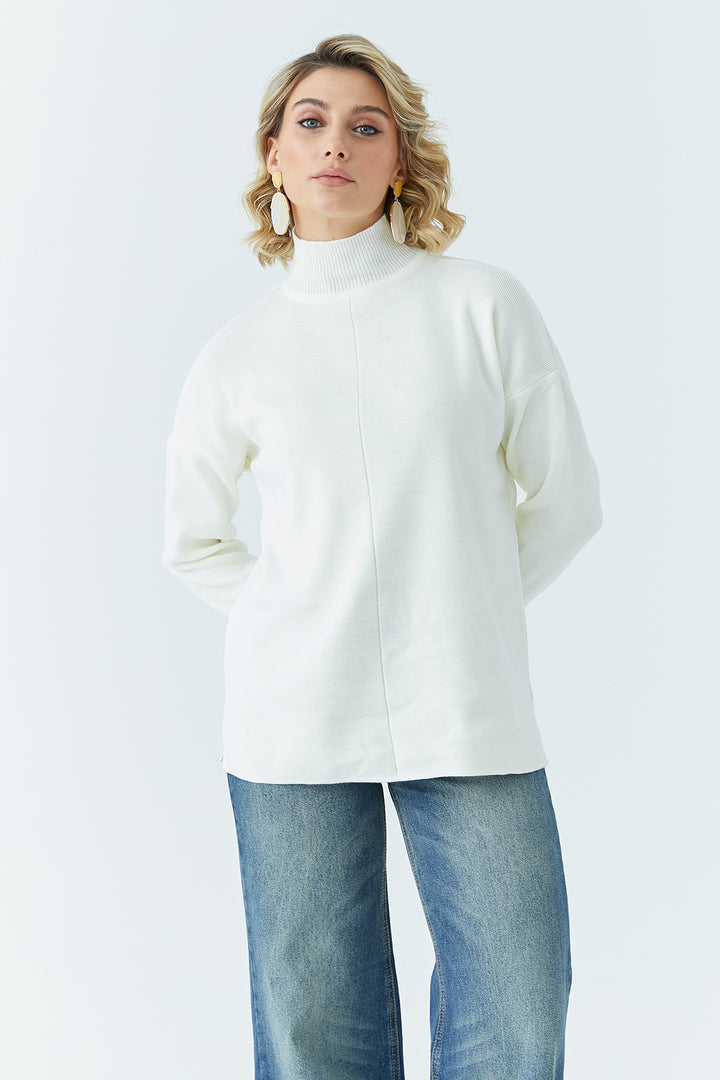 MPL Woman Half Fisherman's Sweater 4964 - Ninove