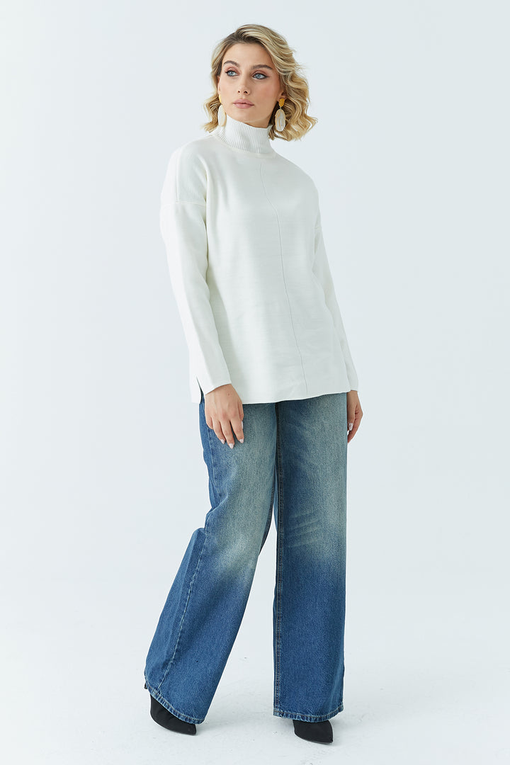 MPL Woman Half Fisherman's Sweater 4964 - Ninove