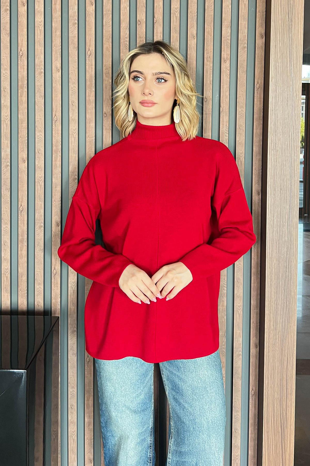 MPL Woman Half Fisherman's Sweater 4964 - Mooresville