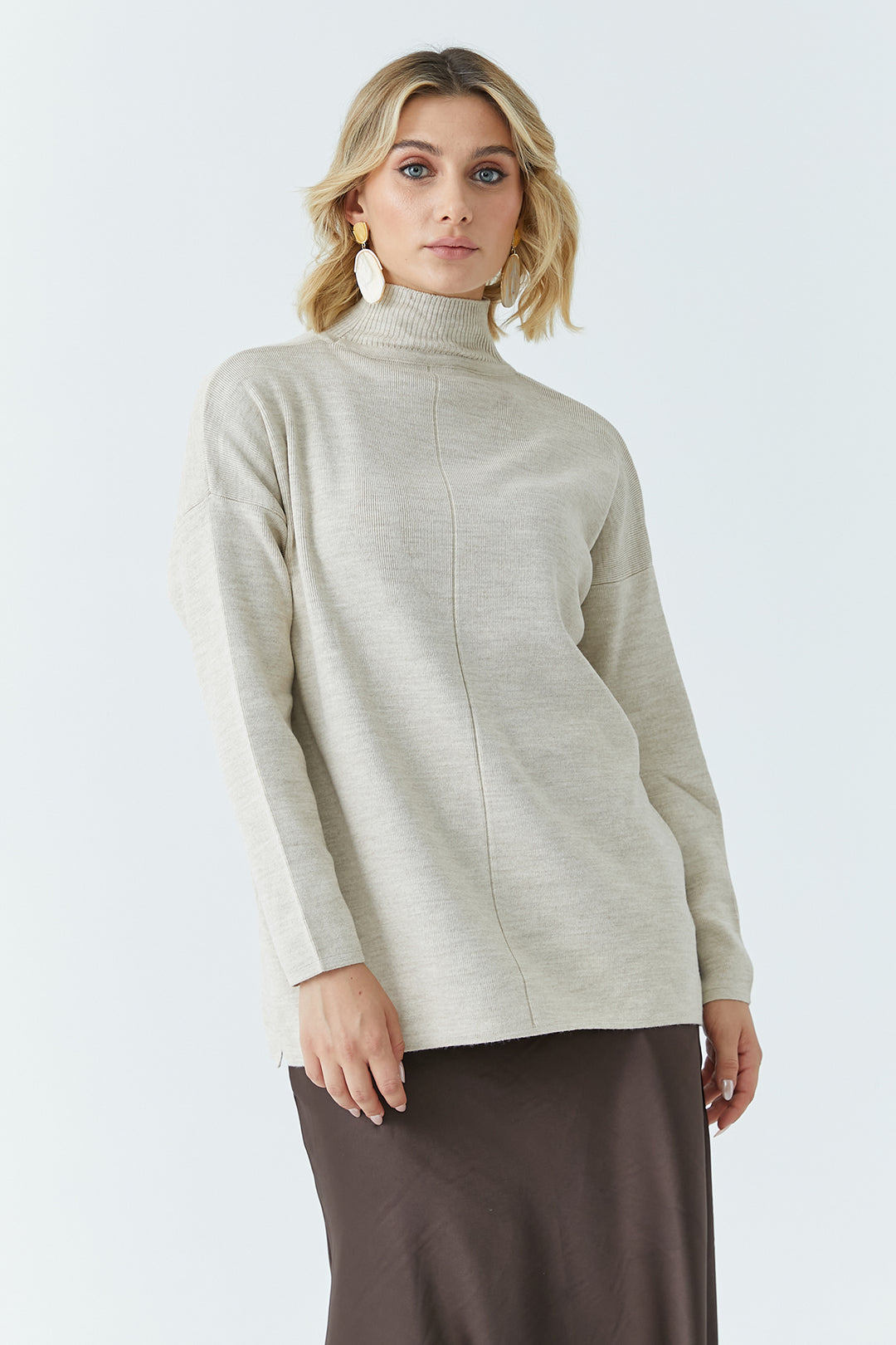 MPL Woman Half Fisherman's Sweater 4964 - Cuneo