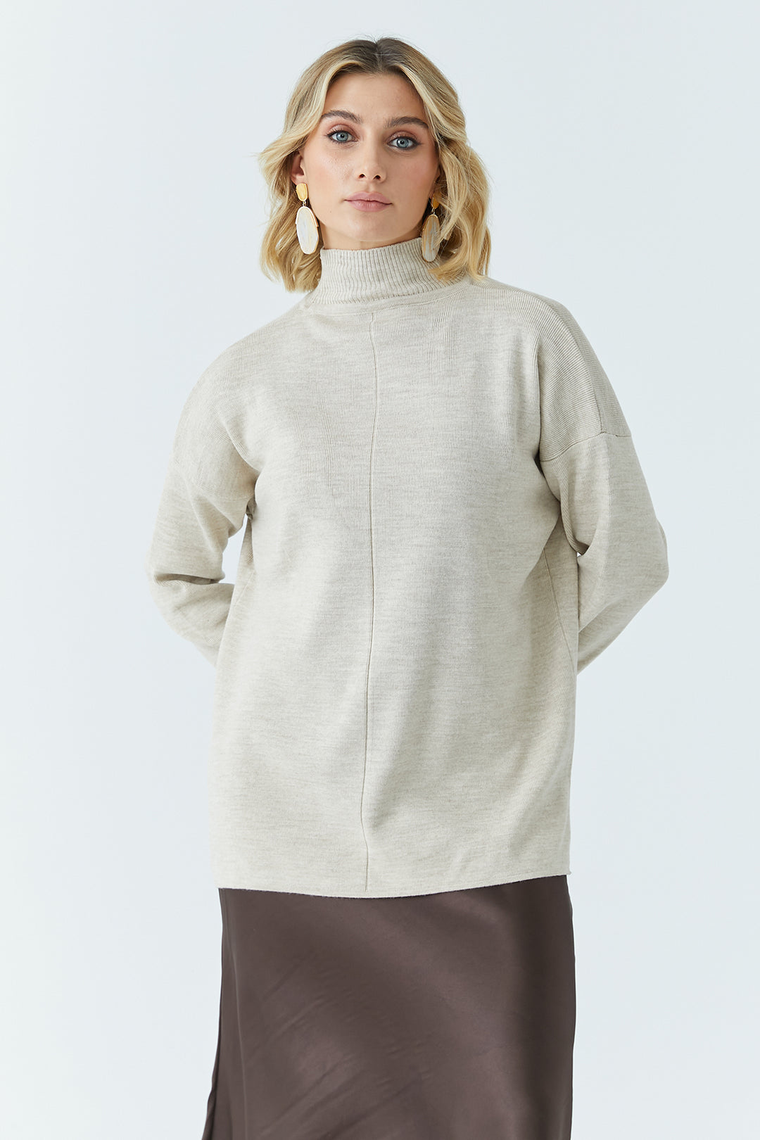 MPL Woman Half Fisherman's Sweater 4964 - Cuneo
