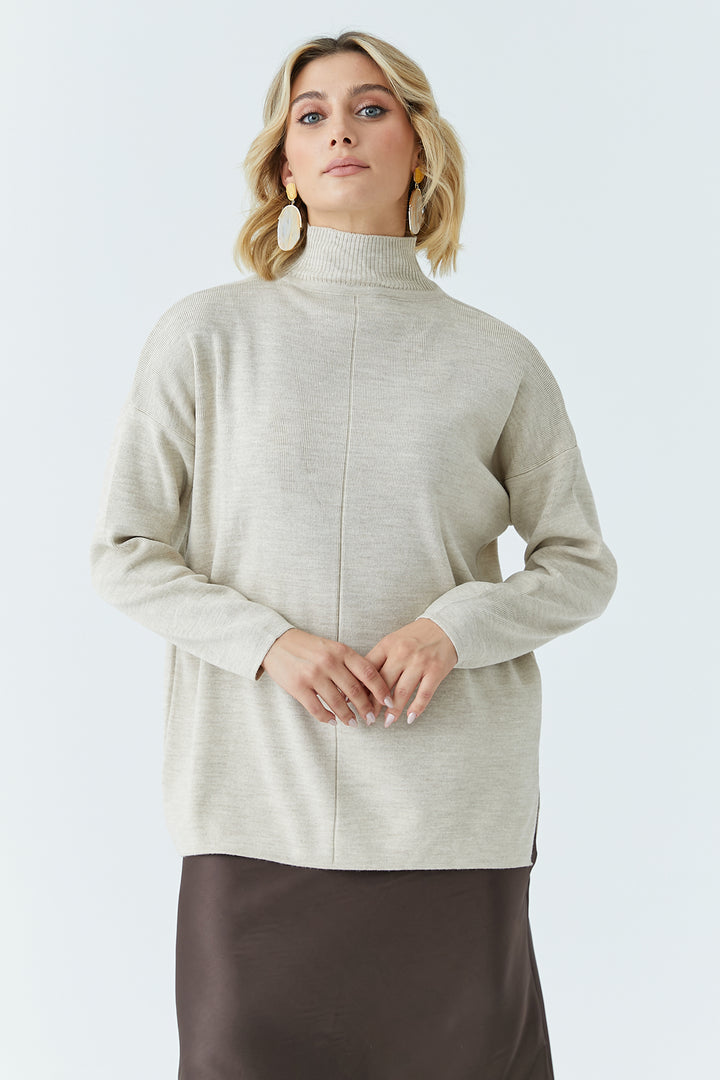 MPL Woman Half Fisherman's Sweater 4964 - Cuneo