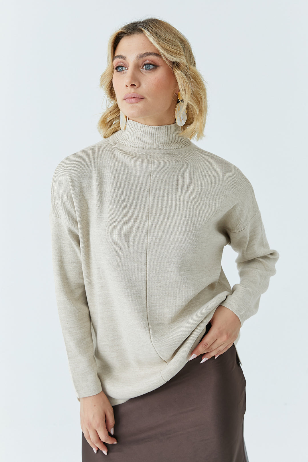 MPL Woman Half Fisherman's Sweater 4964 - Cuneo