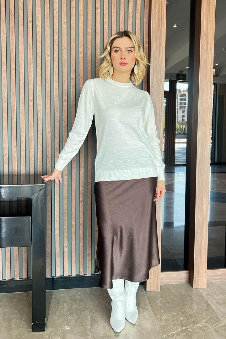 MPL Woman Pom Pom Patterned Sweater 5033 - Francisco I. Madero
