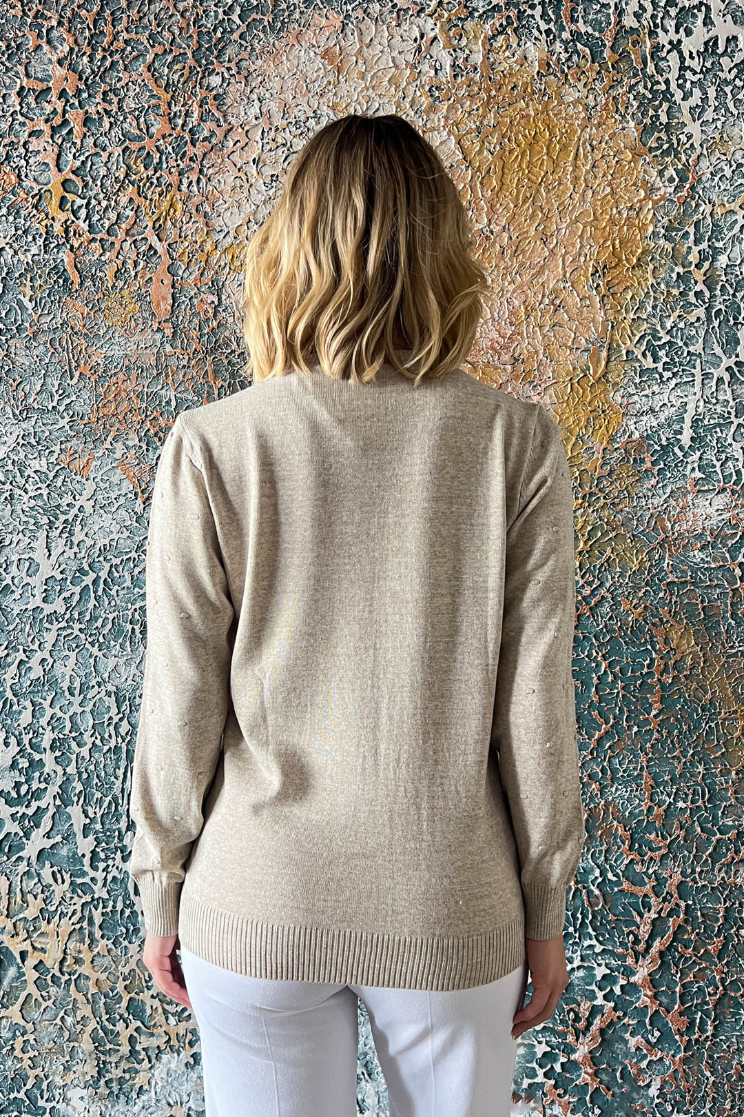 MPL Woman Pom Pom Patterned Sweater 5033 - Tauranga