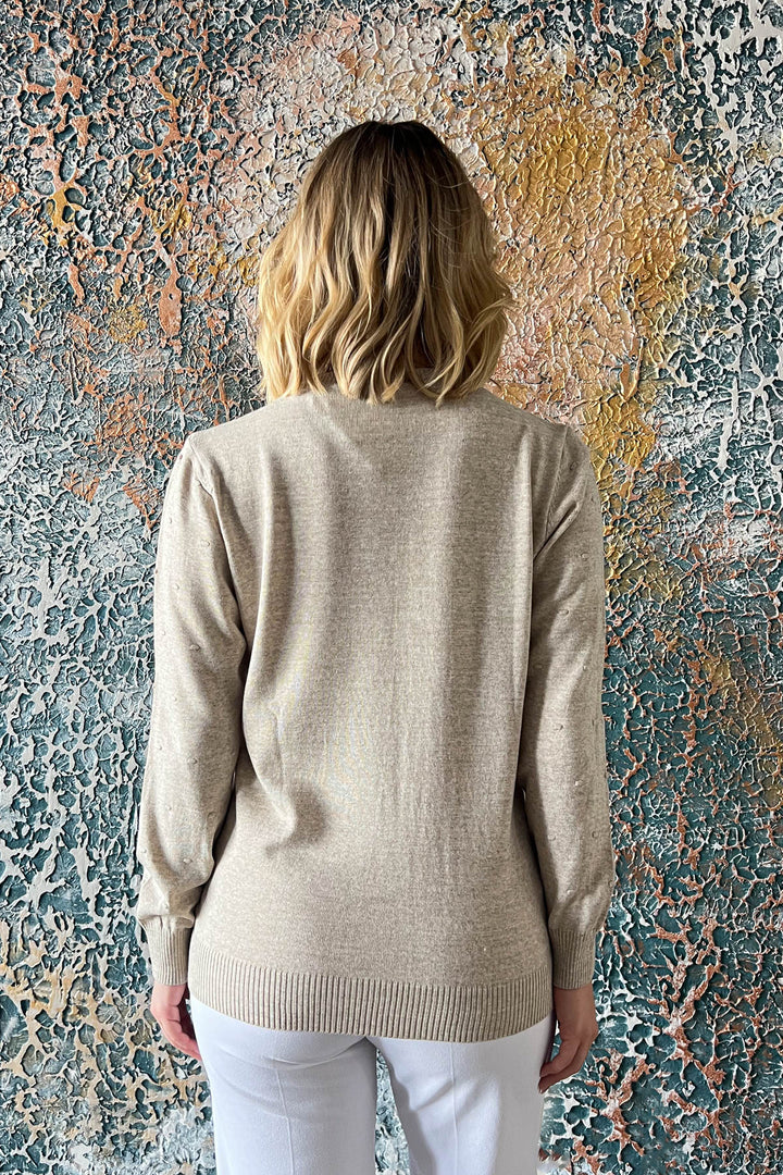 MPL Woman Pom Pom Patterned Sweater 5033 - Tauranga
