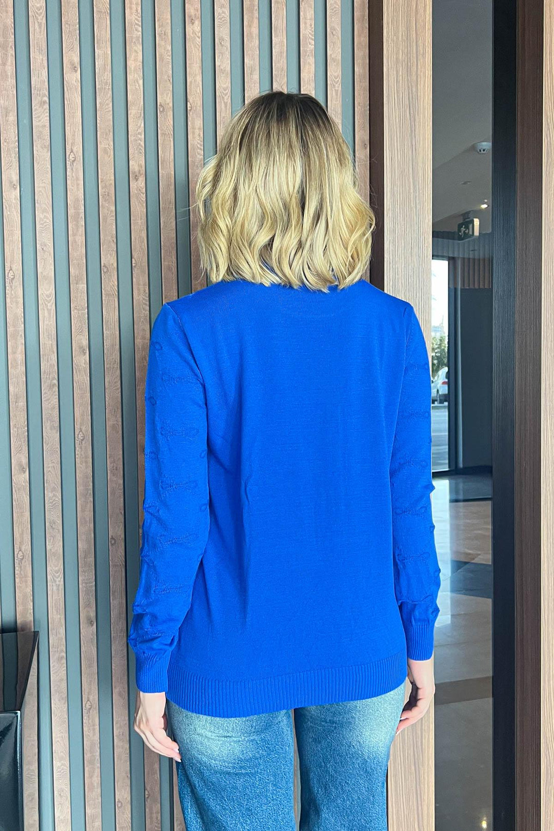 MPL Woman Bow Patterned Sweater 5192 - Utrera