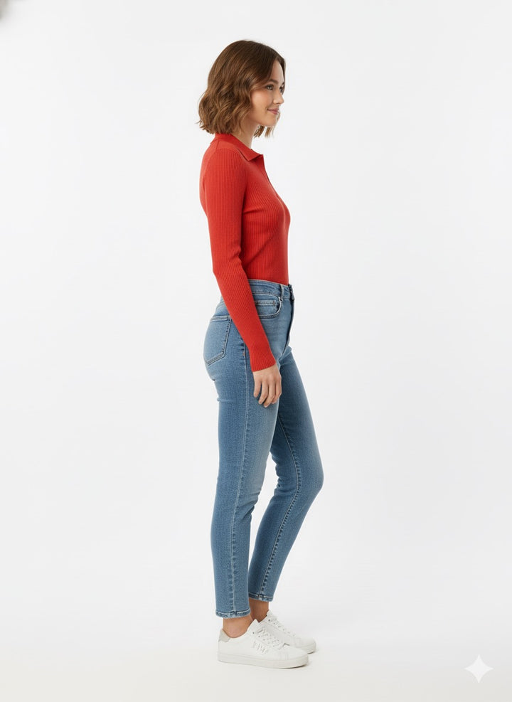 MPL Women's Polo Neck Sweater 5313 - Mesa