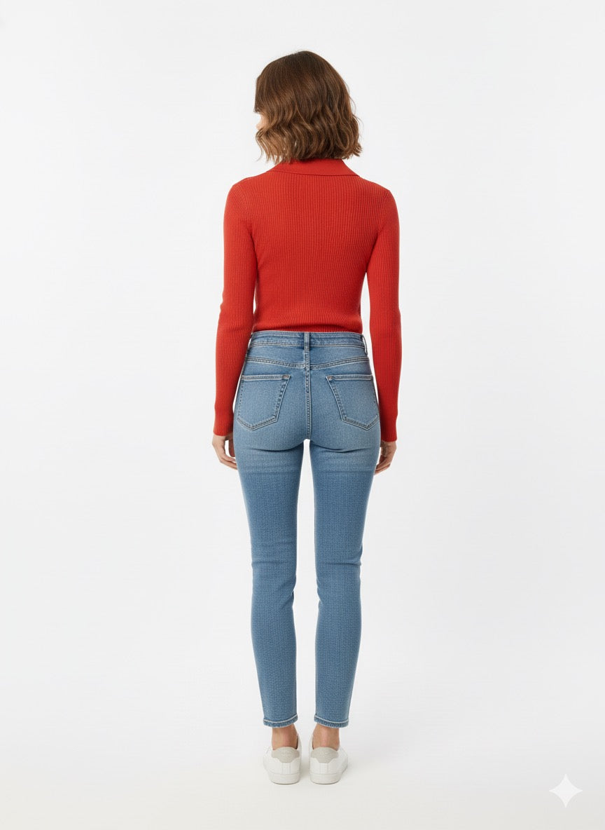 MPL Women's Polo Neck Sweater 5313 - Mesa