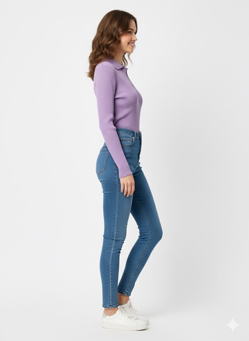 MPL Women's Polo Neck Sweater 5313 - Elmhurst