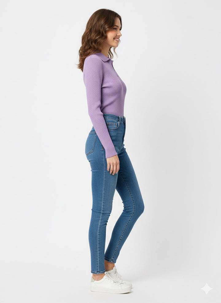 MPL Women's Polo Neck Sweater 5313 - Noisy-le-Grand