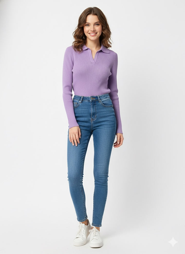 MPL Women's Polo Neck Sweater 5313 - Noisy-le-Grand