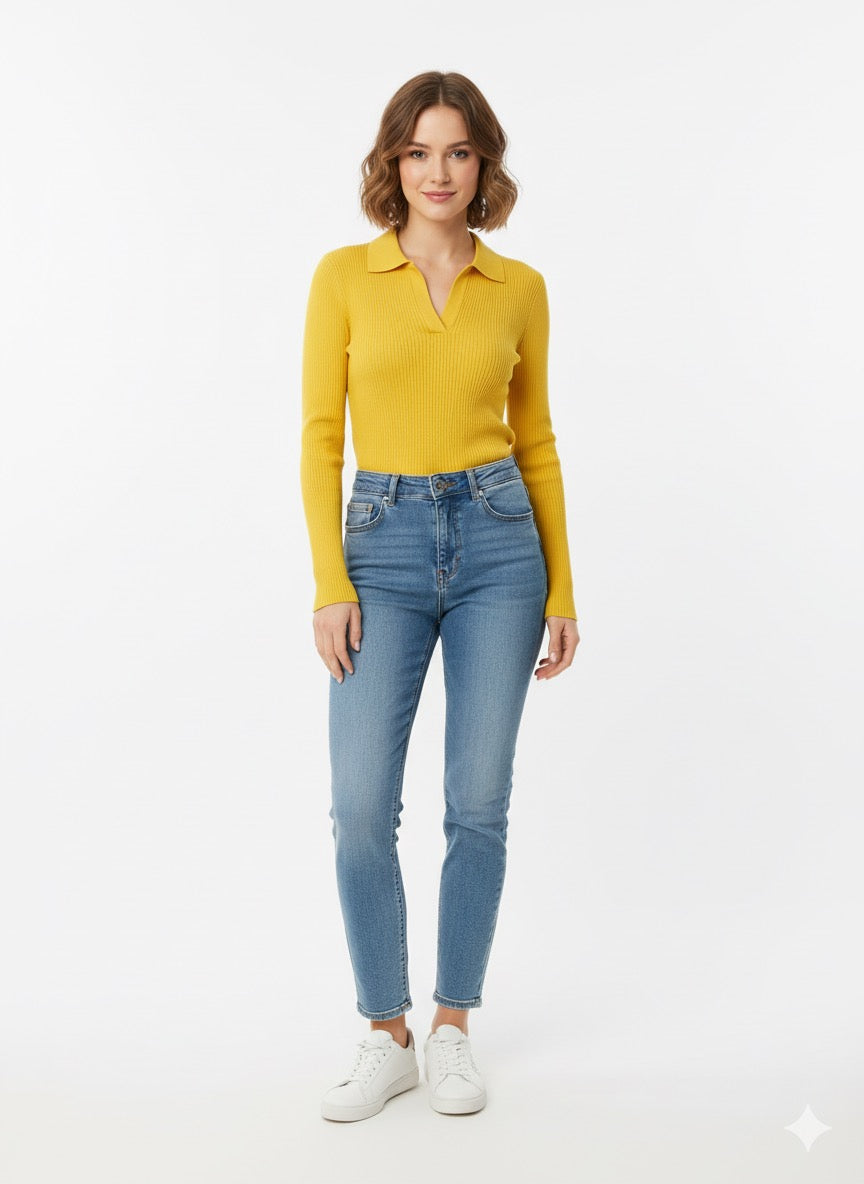 MPL Women's Polo Neck Sweater 5313 - Odessa