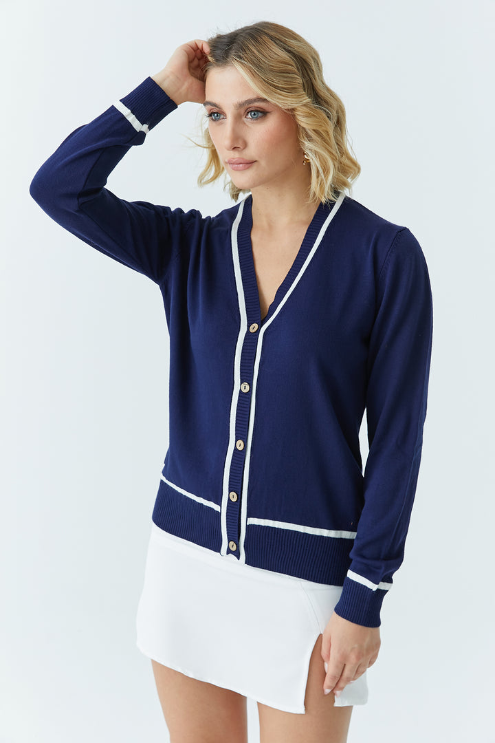 MPL Women's Buttoned Cardigan 5601 - Clovis