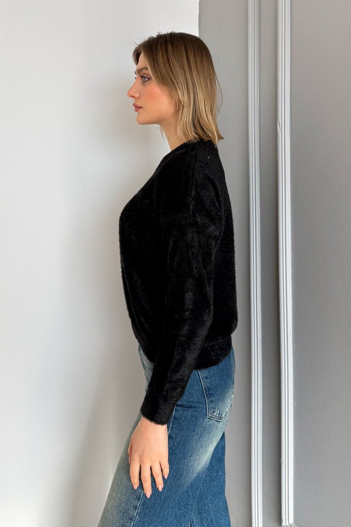 MPL Woman Bearded V Neck Sweater 5634 - Rexburg