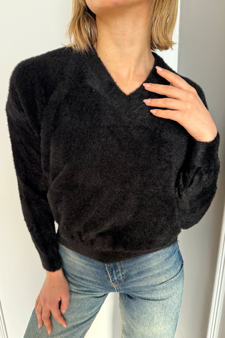 MPL Woman Bearded V Neck Sweater 5634 - Rexburg