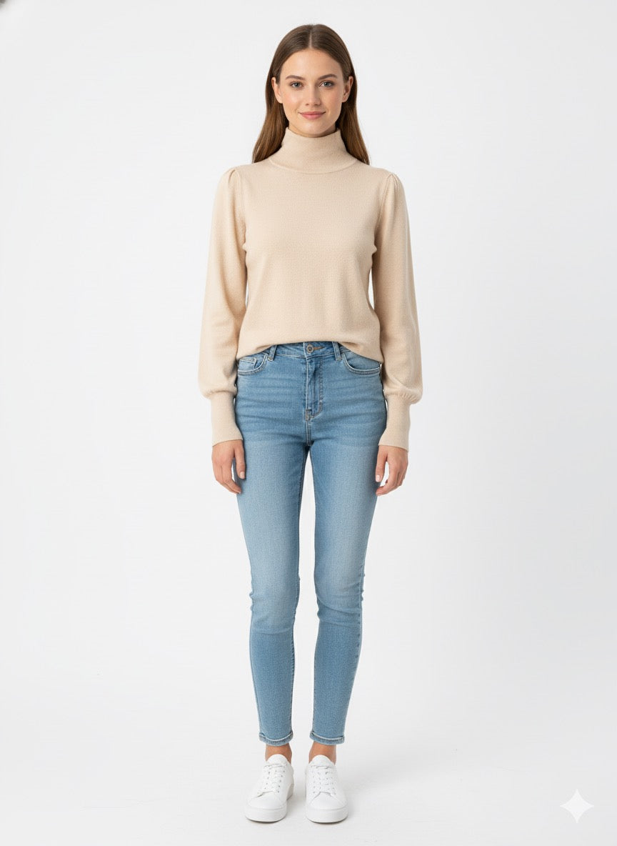 MPL Woman Half Fisherman Sweater 5688 - Smyrna