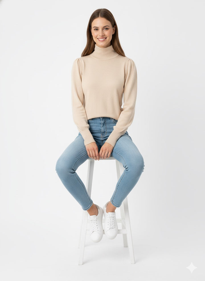 MPL Woman Half Fisherman Sweater 5688 - Smyrna