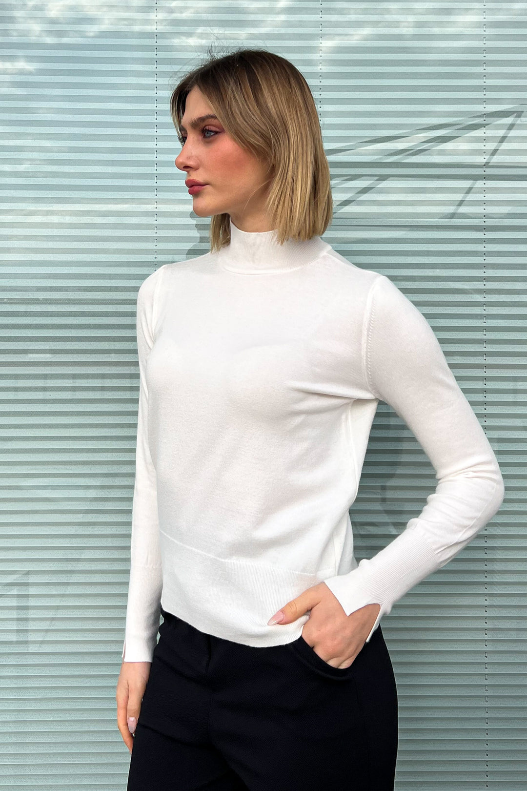 MPL Woman Half Fisherman Sweater 5688 - Bromley