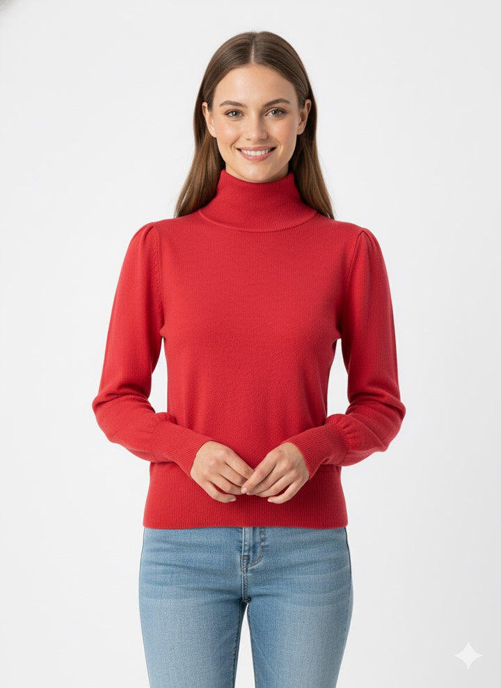 MPL Woman Half Fisherman Sweater 5688 - Salamanca
