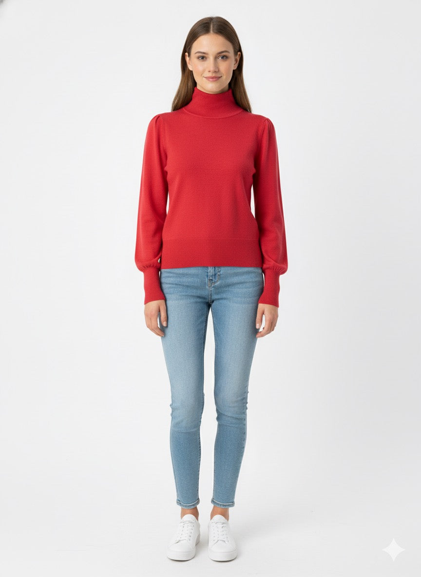 MPL Woman Half Fisherman Sweater 5688 - Salamanca