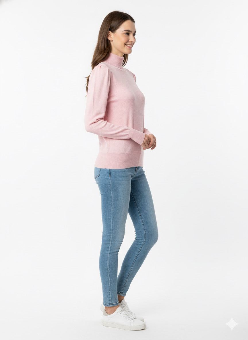 MPL Kadın Yarım Balıkçı Triko Kazak 5688 - Toledo