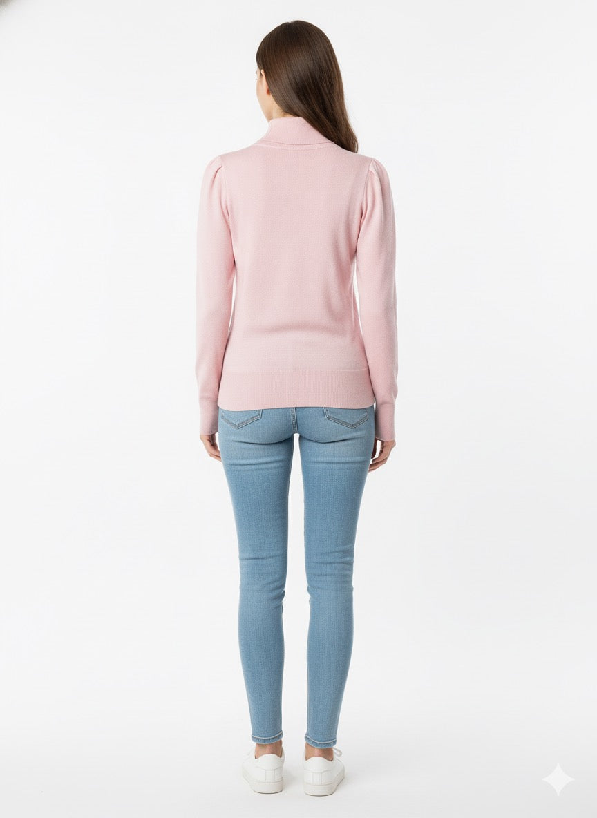 MPL Kadın Yarım Balıkçı Triko Kazak 5688 - Toledo