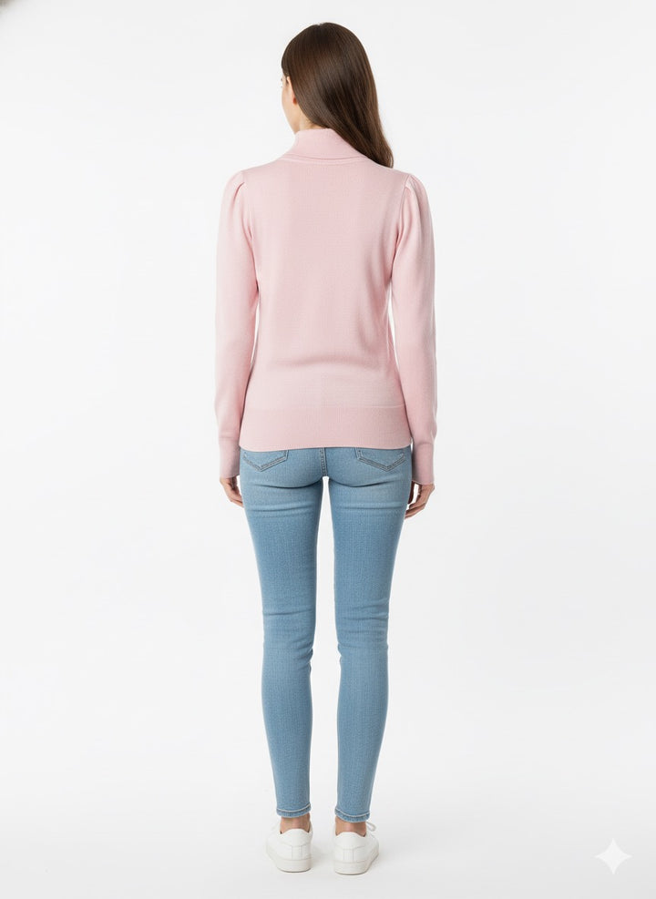 MPL Kadın Yarım Balıkçı Triko Kazak 5688 - Toledo