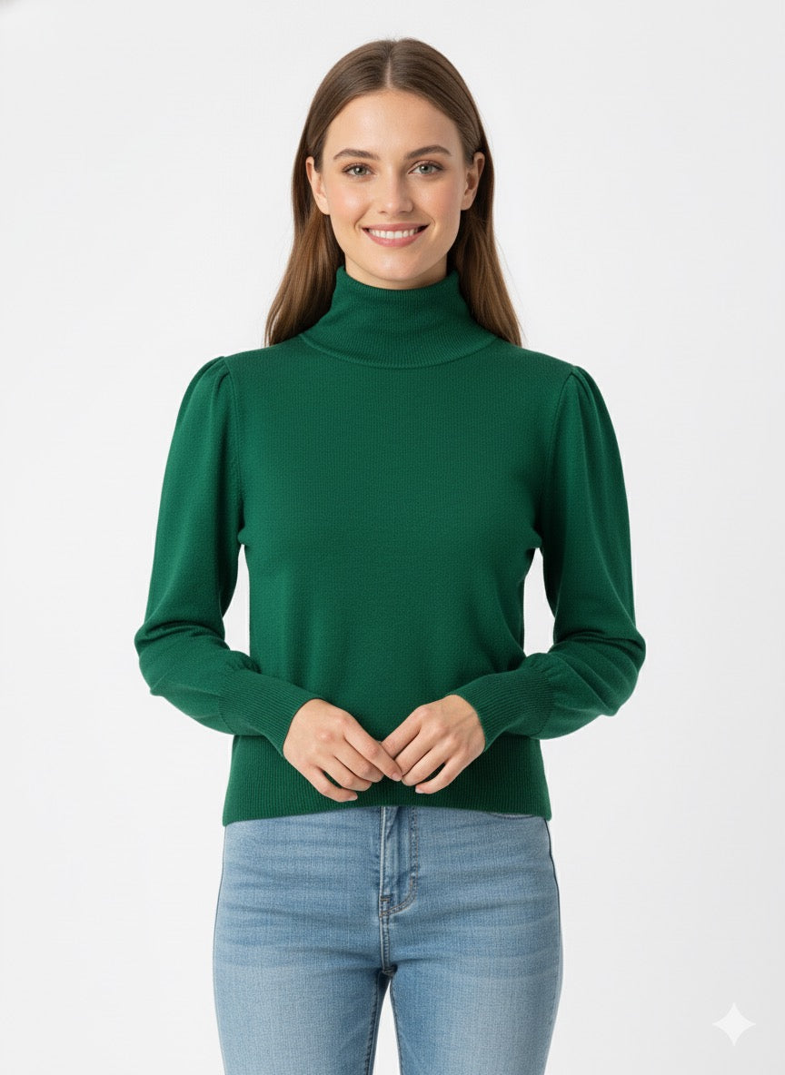 MPL Woman Half Fisherman Sweater 5688 - Landau