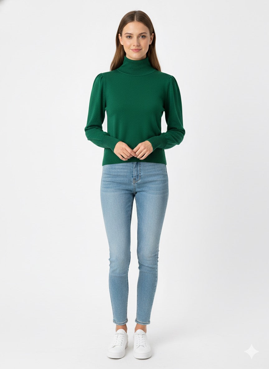 MPL Woman Half Fisherman Sweater 5688 - Landau
