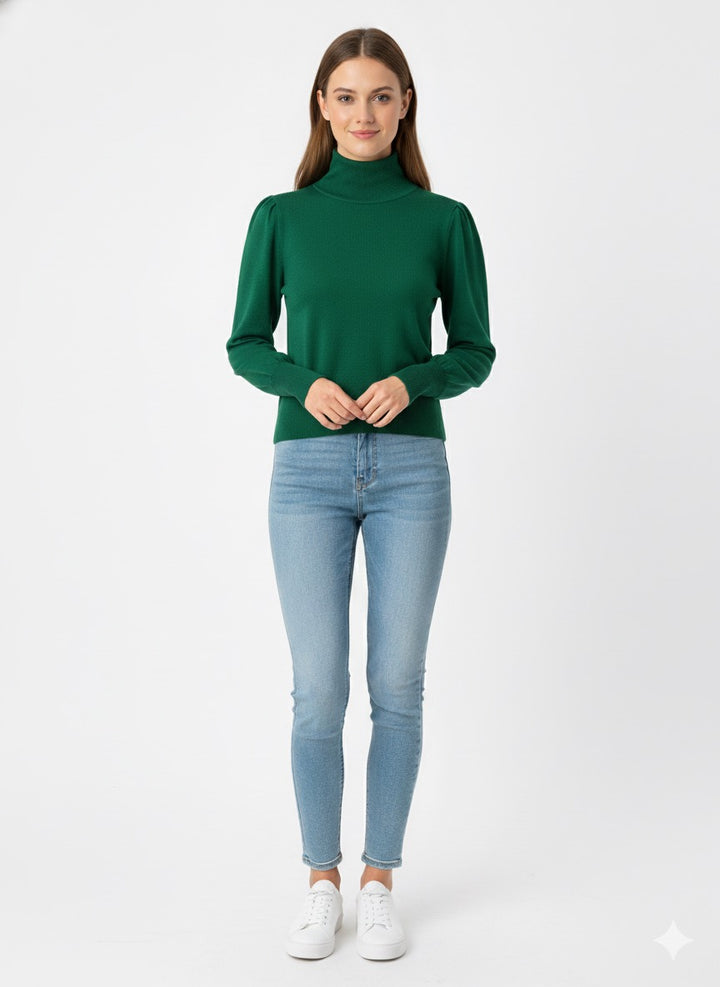 MPL Woman Half Fisherman Sweater 5688 - Landau