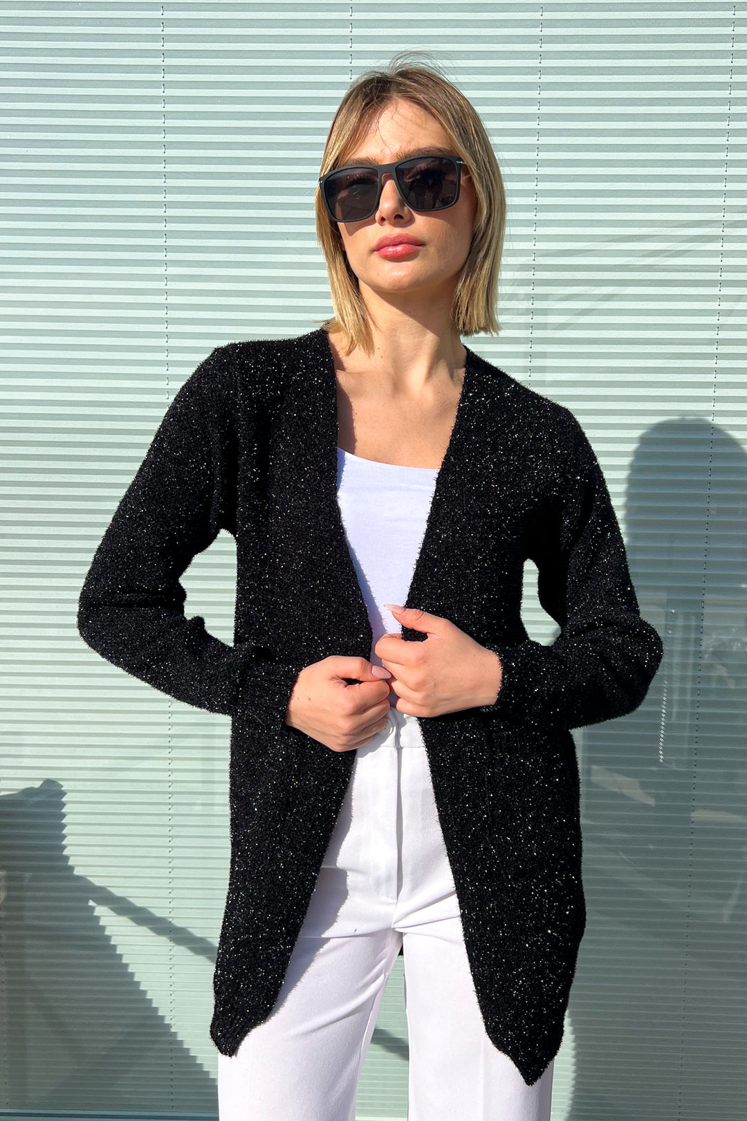 MPL Woman Glitter Pocket Cardigan 6337 - Monterrey