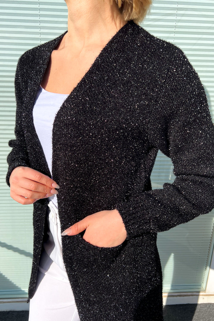 MPL Woman Glitter Pocket Cardigan 6337 - Monterrey
