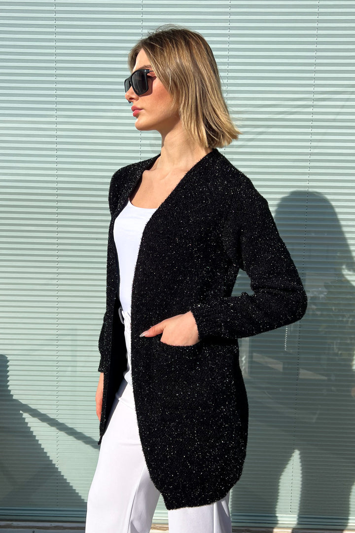 MPL Woman Glitter Pocket Cardigan 6337 - Monterrey