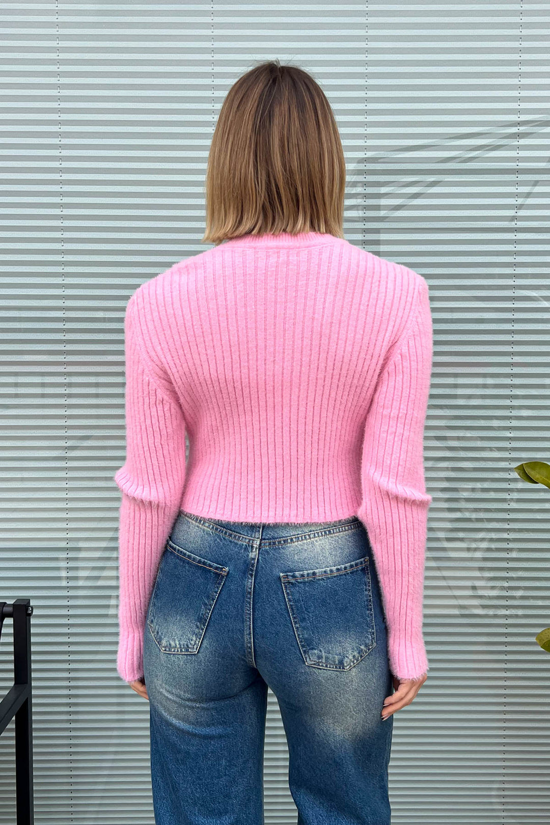 MPL Women's Ribbed Crop Sweater 6620 - Lucca