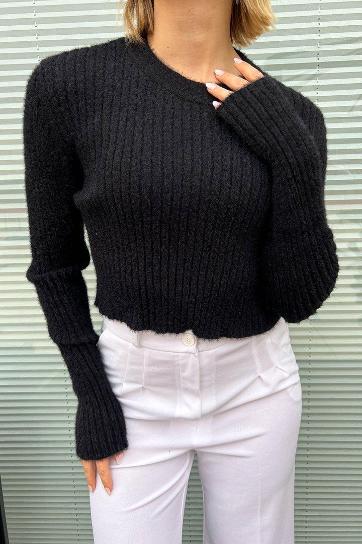 MPL Women's Ribbed Crop Sweater 6620 - Gelsenkirchen
