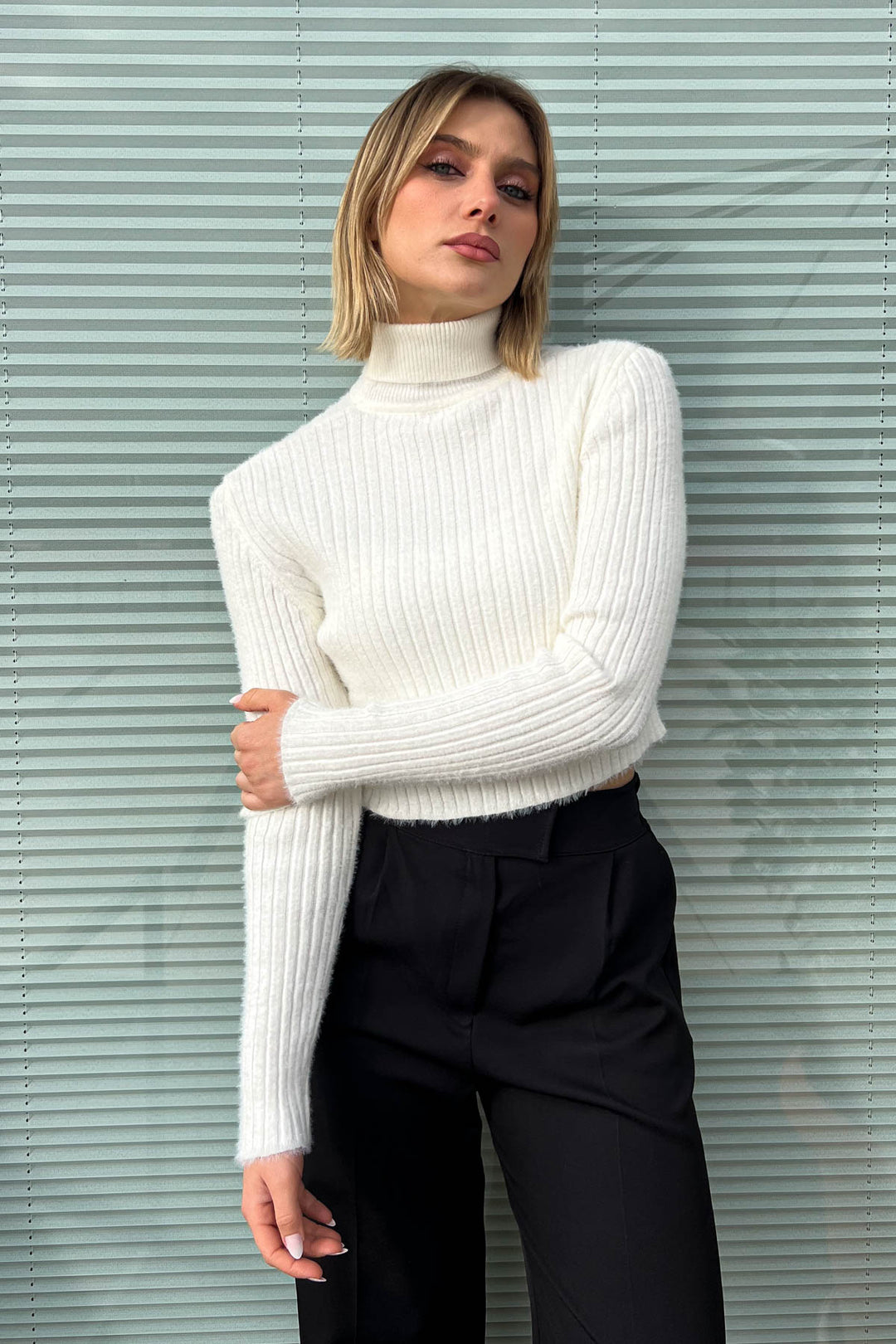 MPL Woman Fitlli Fisherman Crop Sweater 6627 - Seraing