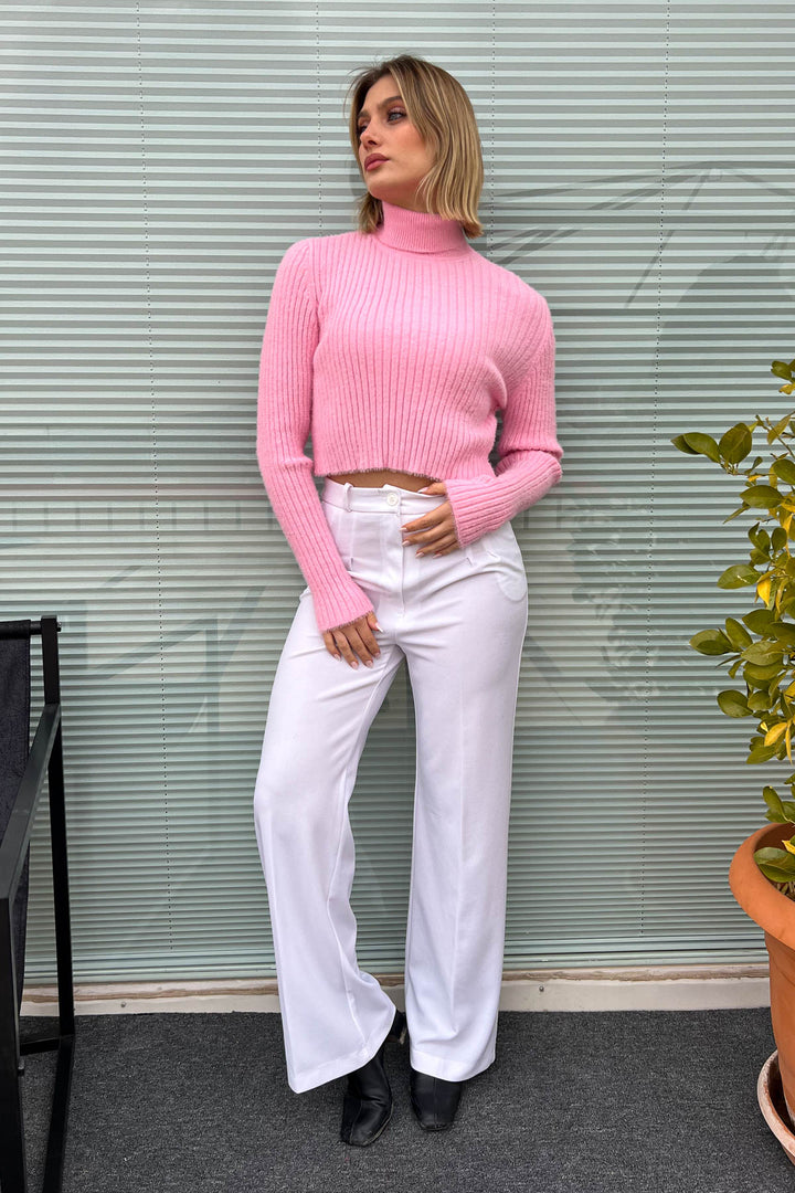 MPL Woman Fitlli Fisherman Crop Sweater 6627 - Hamburg
