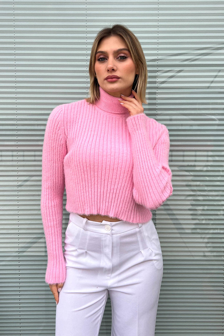 MPL Woman Fitlli Fisherman Crop Sweater 6627 - Hamburg
