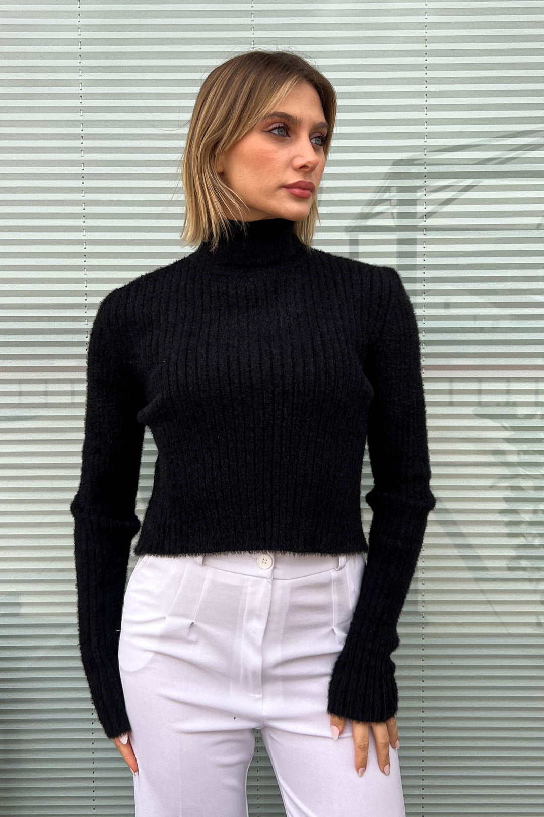 MPL Woman Fitlli Fisherman Crop Sweater 6627 - Billings